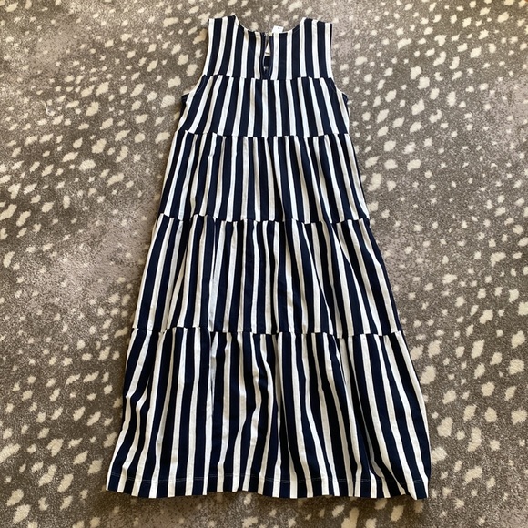 J. Crew tiered striped dress size XS NEW! - Picture 3 of 5
